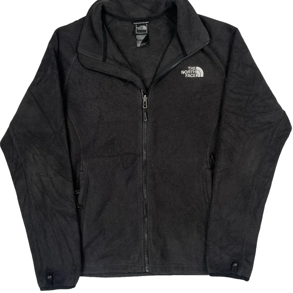 The North Face Fleece Jacket - Small Black Polyester - Image 5