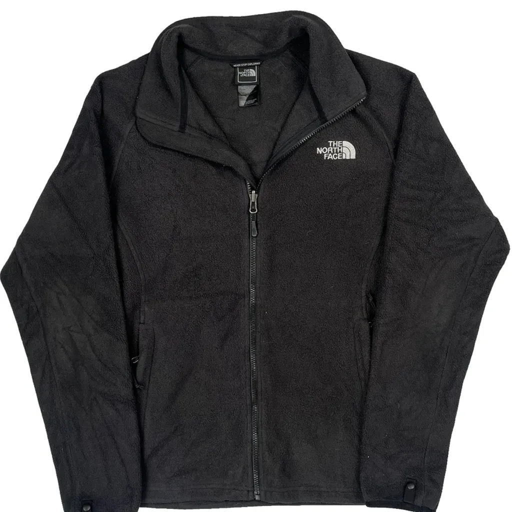 The North Face Fleece Jacket - Small Black Polyester - Image 6