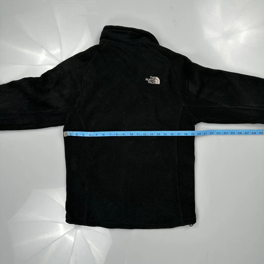 The North Face Fleece Jacket - Small Black Polyester - Image 3