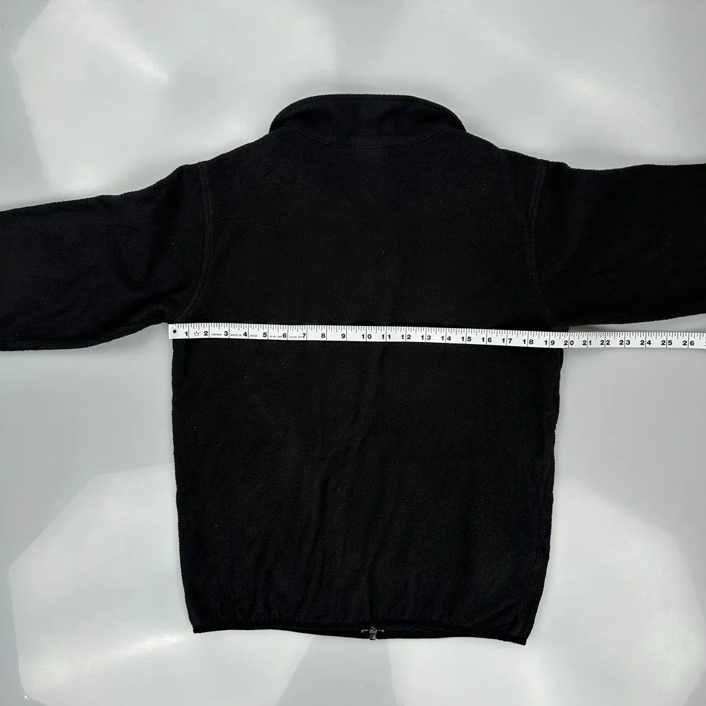 The North Face Fleece Jacket - Small Black Polyester - Image 3