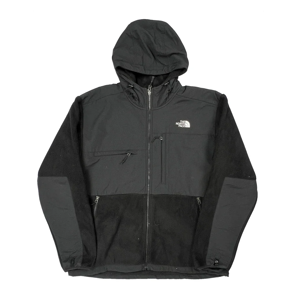 The North Face Denali Fleece Jacket - XL Black Polyester