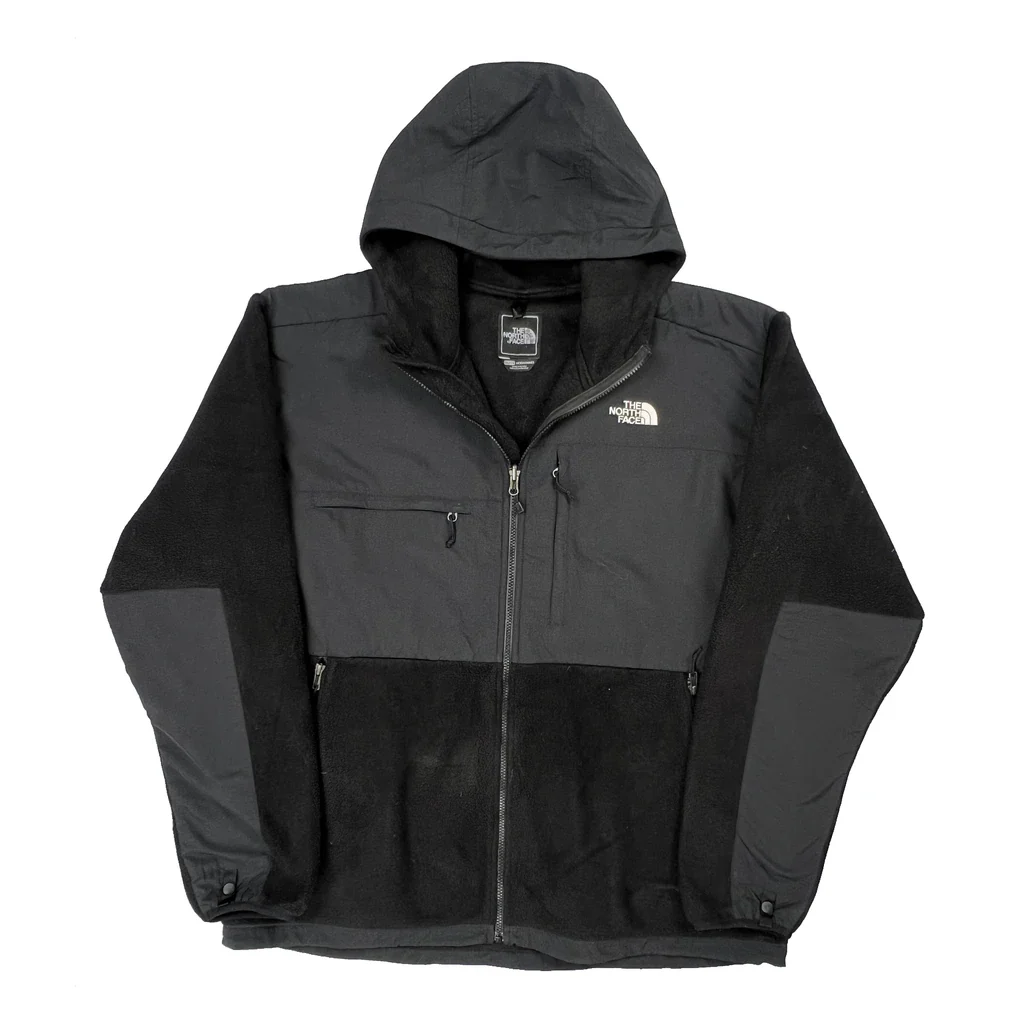 The North Face Denali Fleece Jacket - 2XL Black Polyester