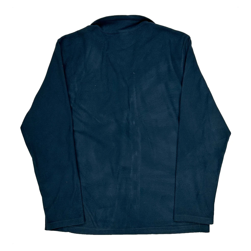The North Face Fleece Jacket - Large Blue Polyester - Image 2