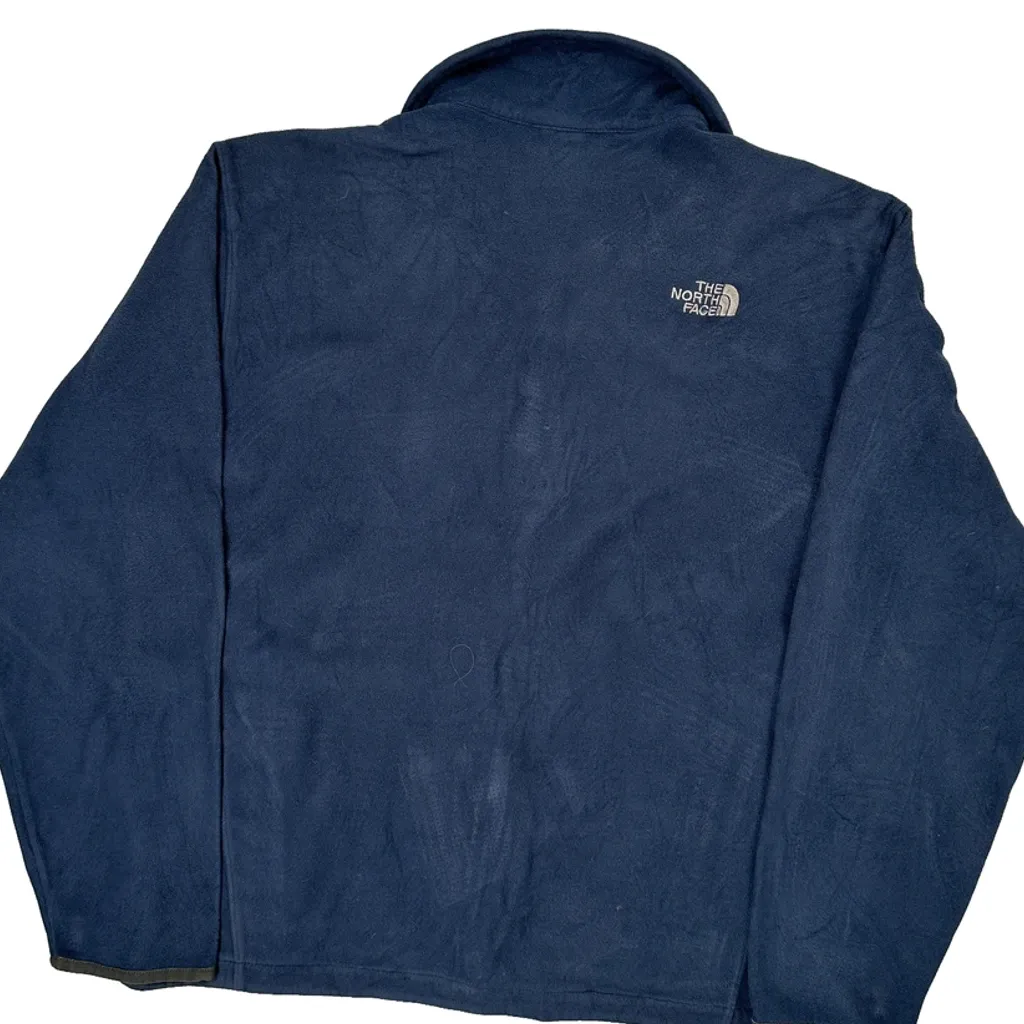 The North Face Fleece Jacket - Large Blue Polyester - Image 6