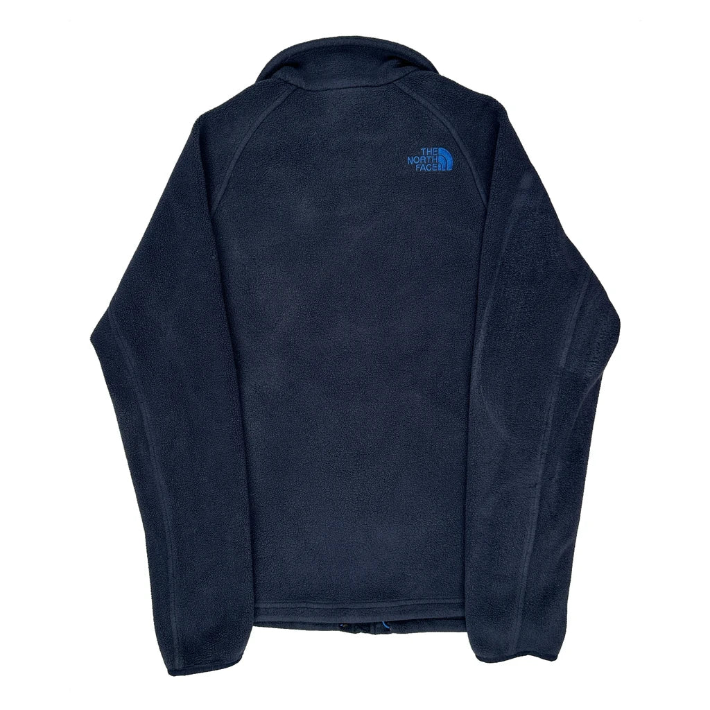 The North Face Fleece Jacket - Small Blue Polyester - Image 2