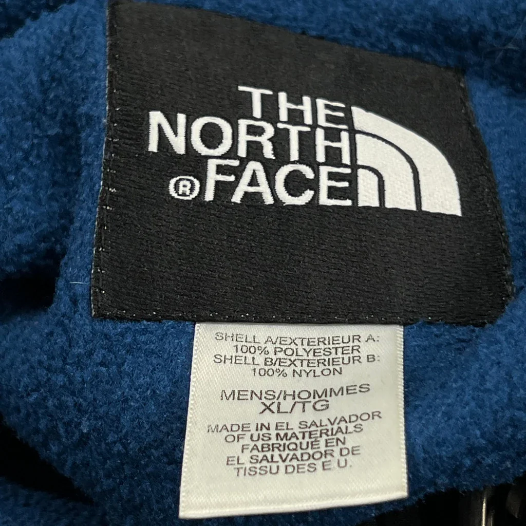 The North Face Denali Fleece Jacket - XL Blue Polyester - Image 3
