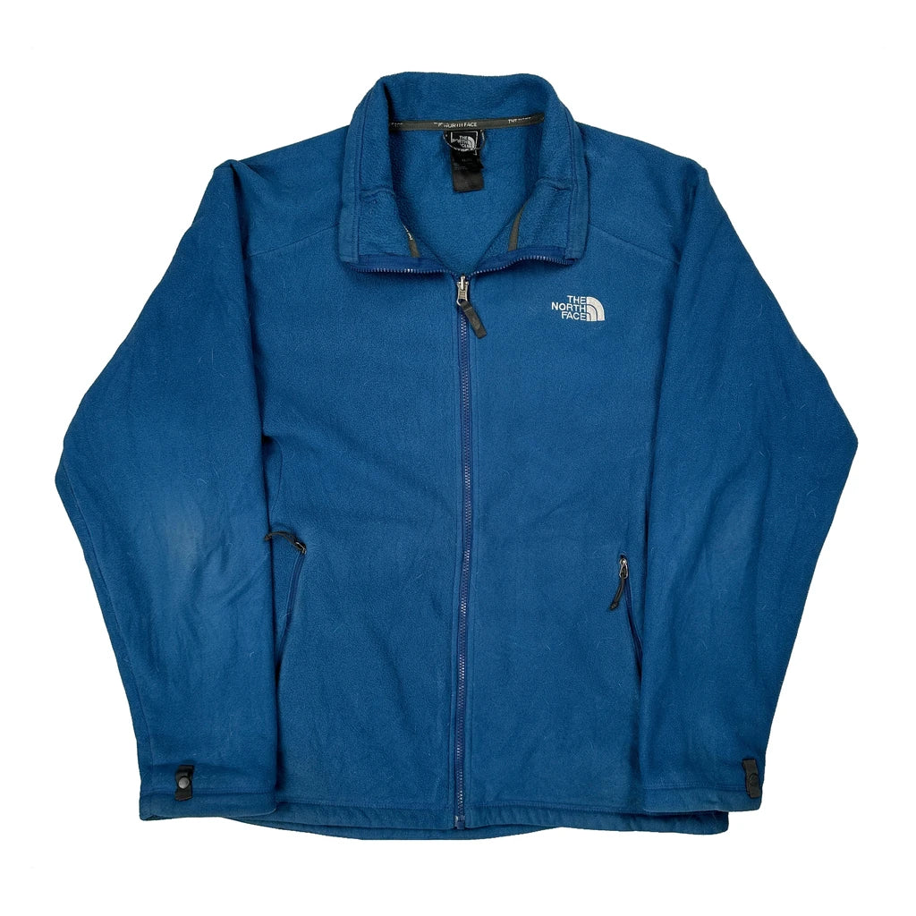The North Face Fleece Jacket - XL Blue Polyester