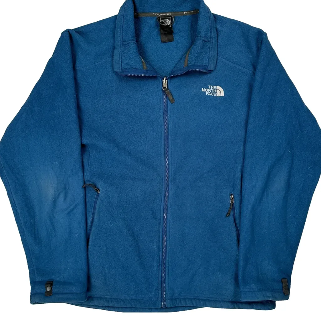 The North Face Fleece Jacket - XL Blue Polyester - Image 4