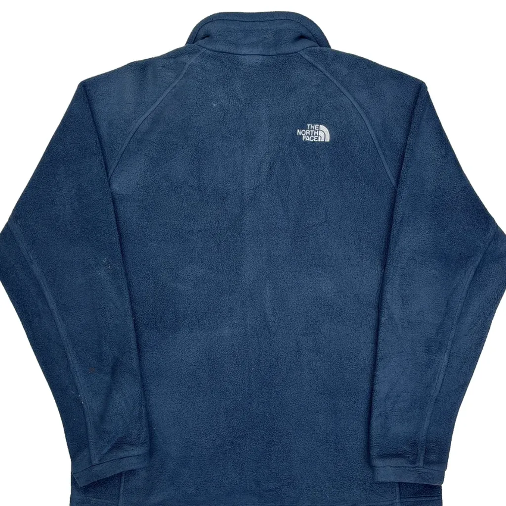 The North Face Fleece Jacket - XL Blue Polyester - Image 8