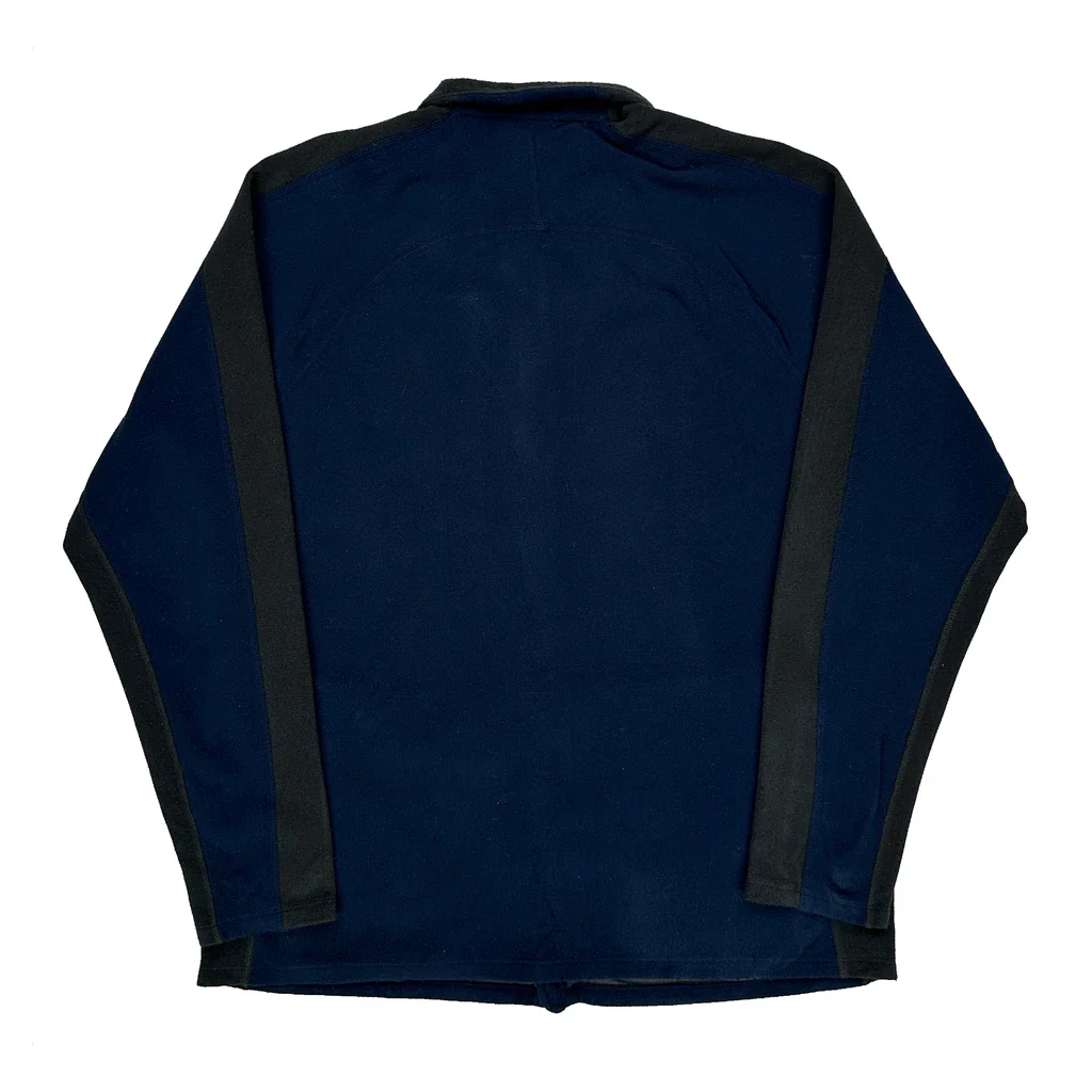 The North Face Fleece Jacket - XL Blue Polyester - Image 2