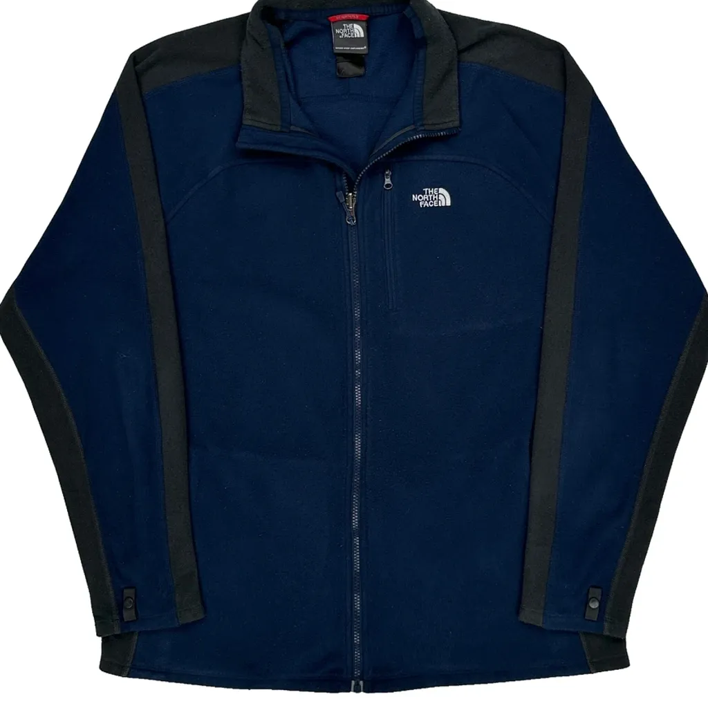 The North Face Fleece Jacket - XL Blue Polyester - Image 6