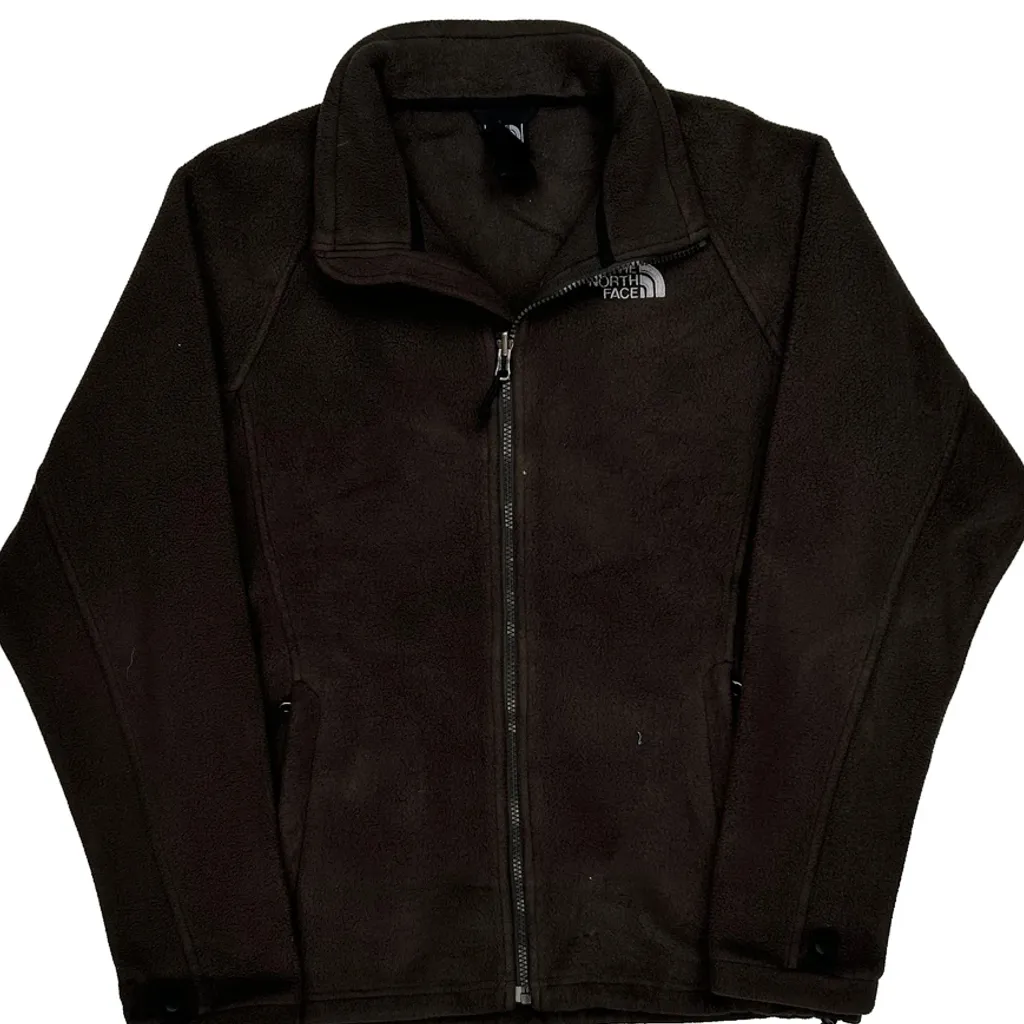 The North Face Fleece Jacket - Large Brown Polyester - Image 5