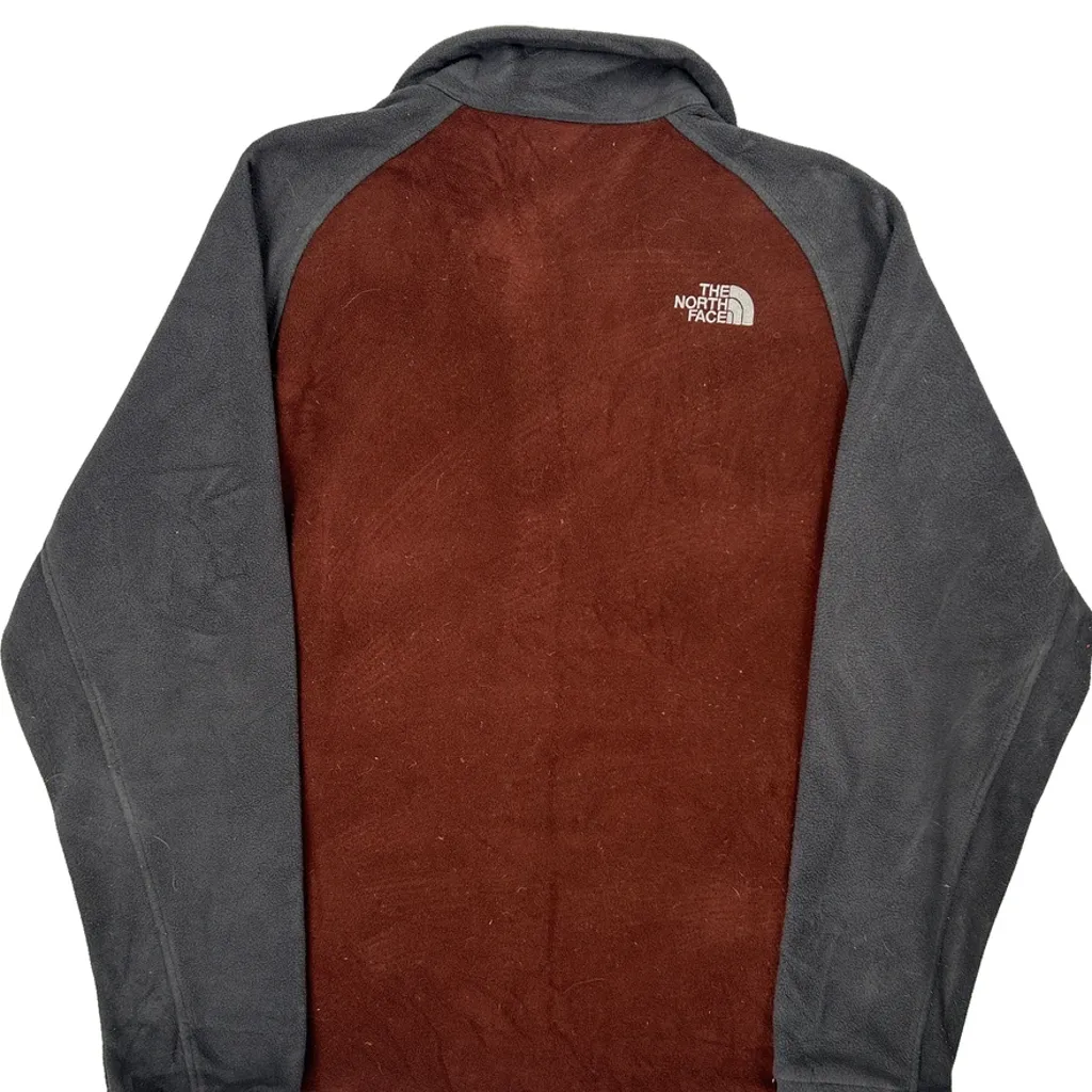 The North Face Fleece Jacket - Large Brown Polyester - Image 6