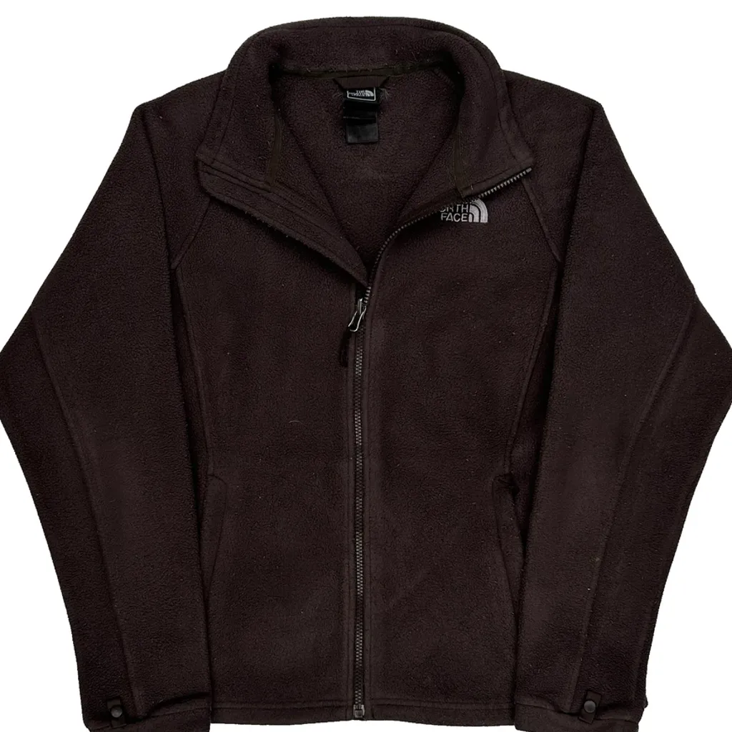 The North Face Fleece Jacket - Medium Brown Polyester - Image 4