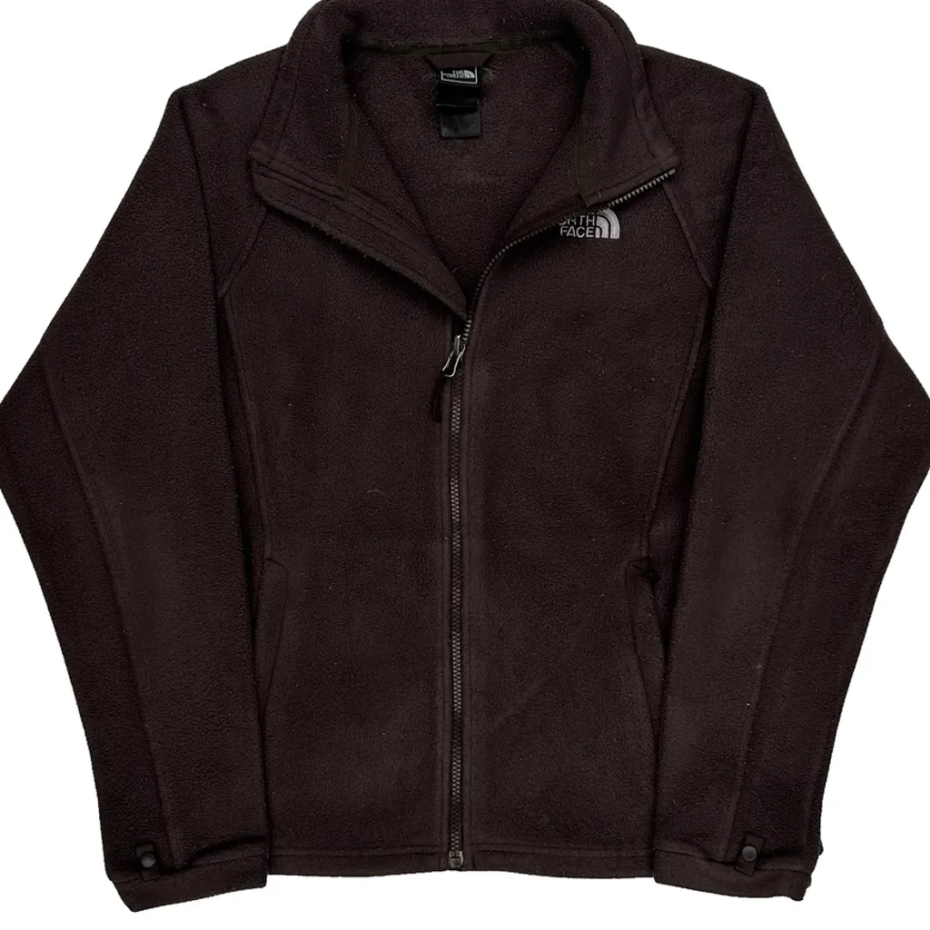 The North Face Fleece Jacket - Medium Brown Polyester - Image 5
