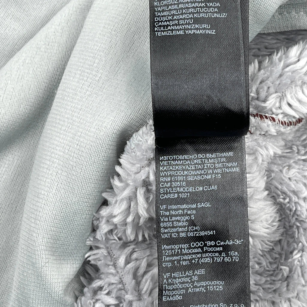 The North Face Fleece Jacket - XL Burgundy Polyester - Image 5