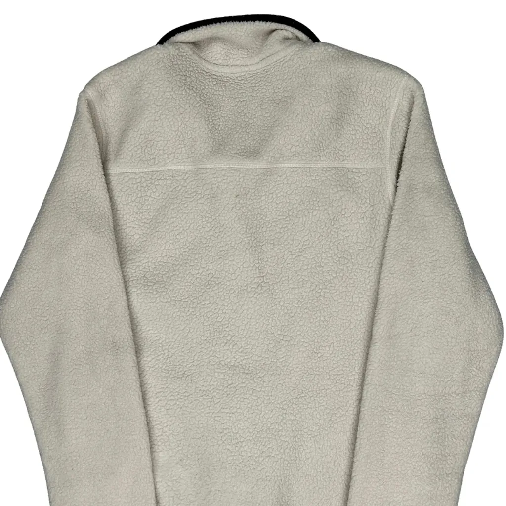 The North Face Fleece Jacket - Medium Cream Polyester - Image 7