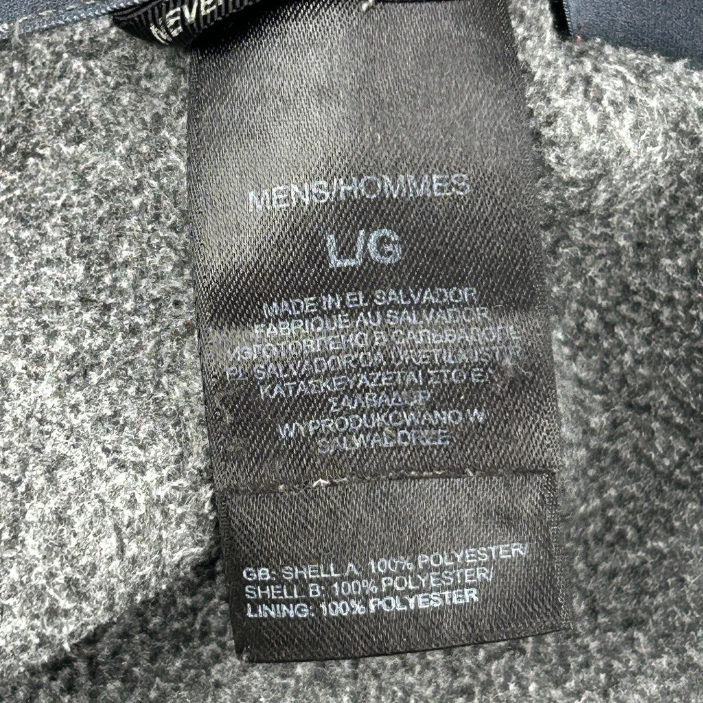 The North Face Fleece Jacket - Large Gray Polyester - Image 3