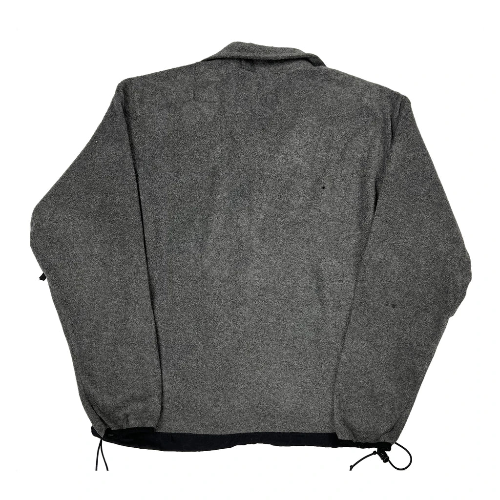 The North Face Fleece Jacket - Medium Gray Polyester - Image 2
