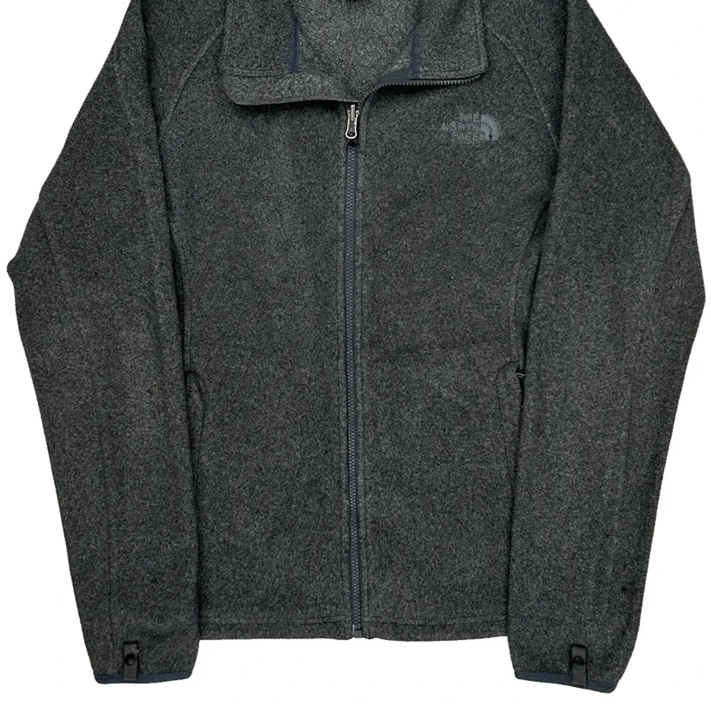 The North Face Fleece Jacket - Small Gray Polyester - Image 4