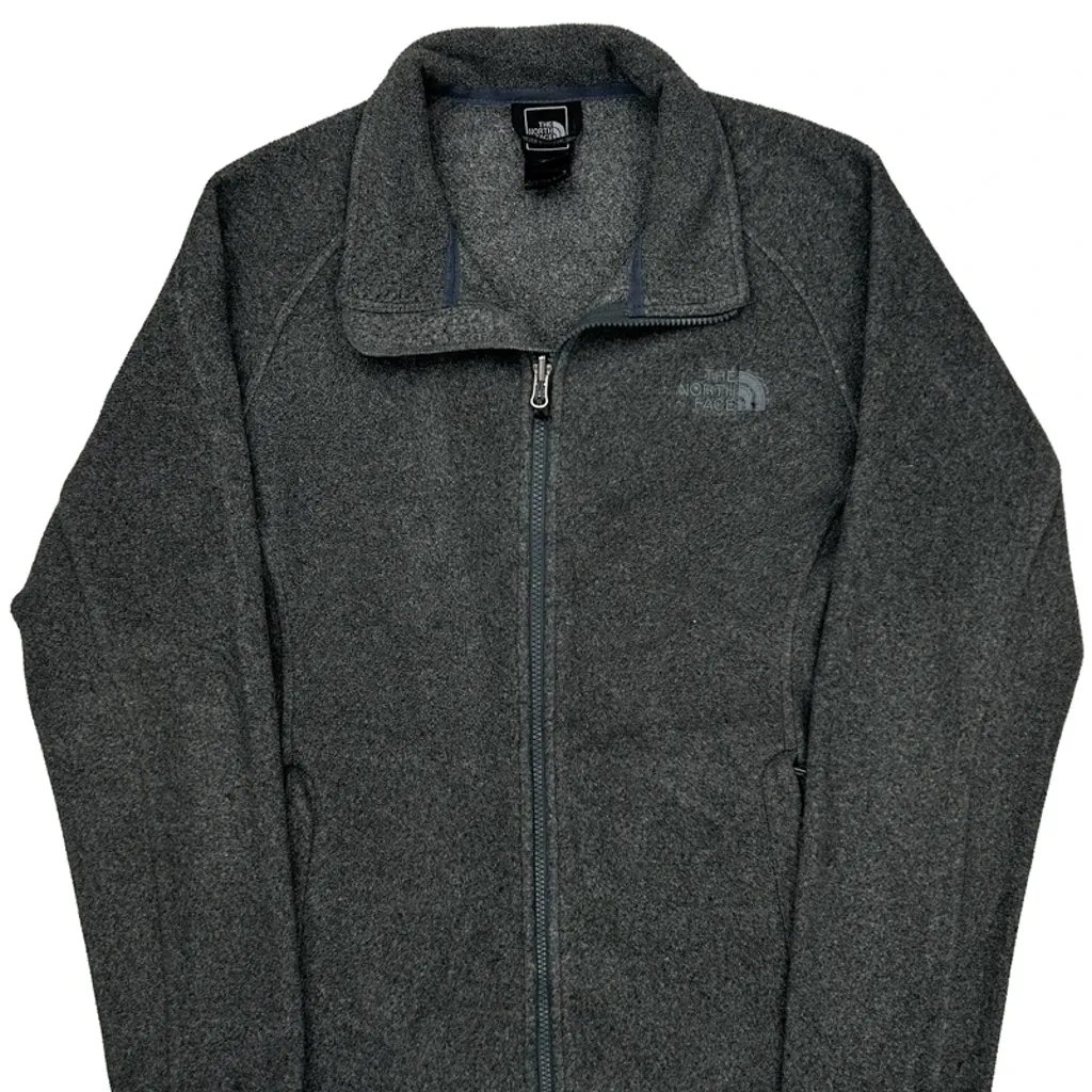 The North Face Fleece Jacket - Small Gray Polyester - Image 5