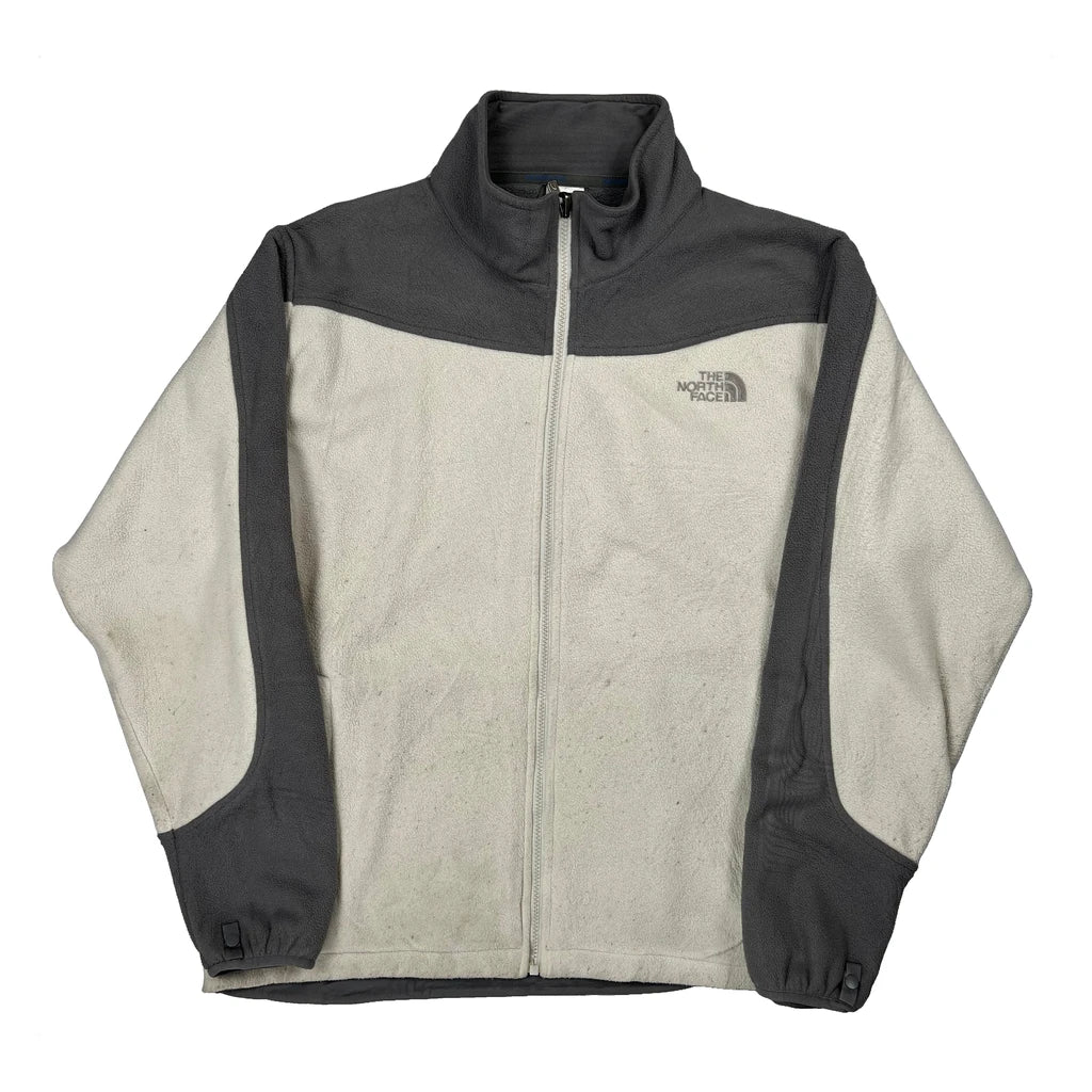 The North Face Fleece Jacket - XL Gray Polyester