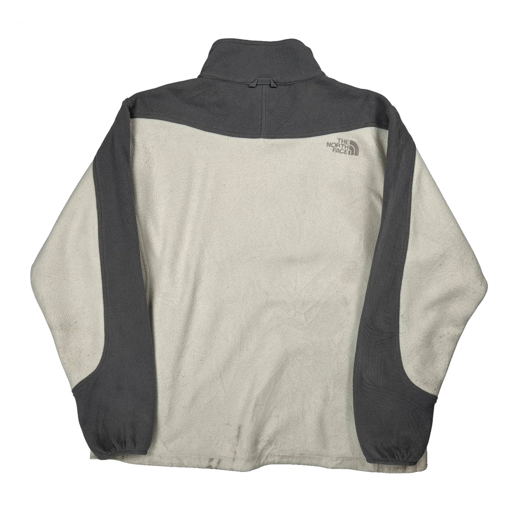 The North Face Fleece Jacket - XL Gray Polyester - Image 2