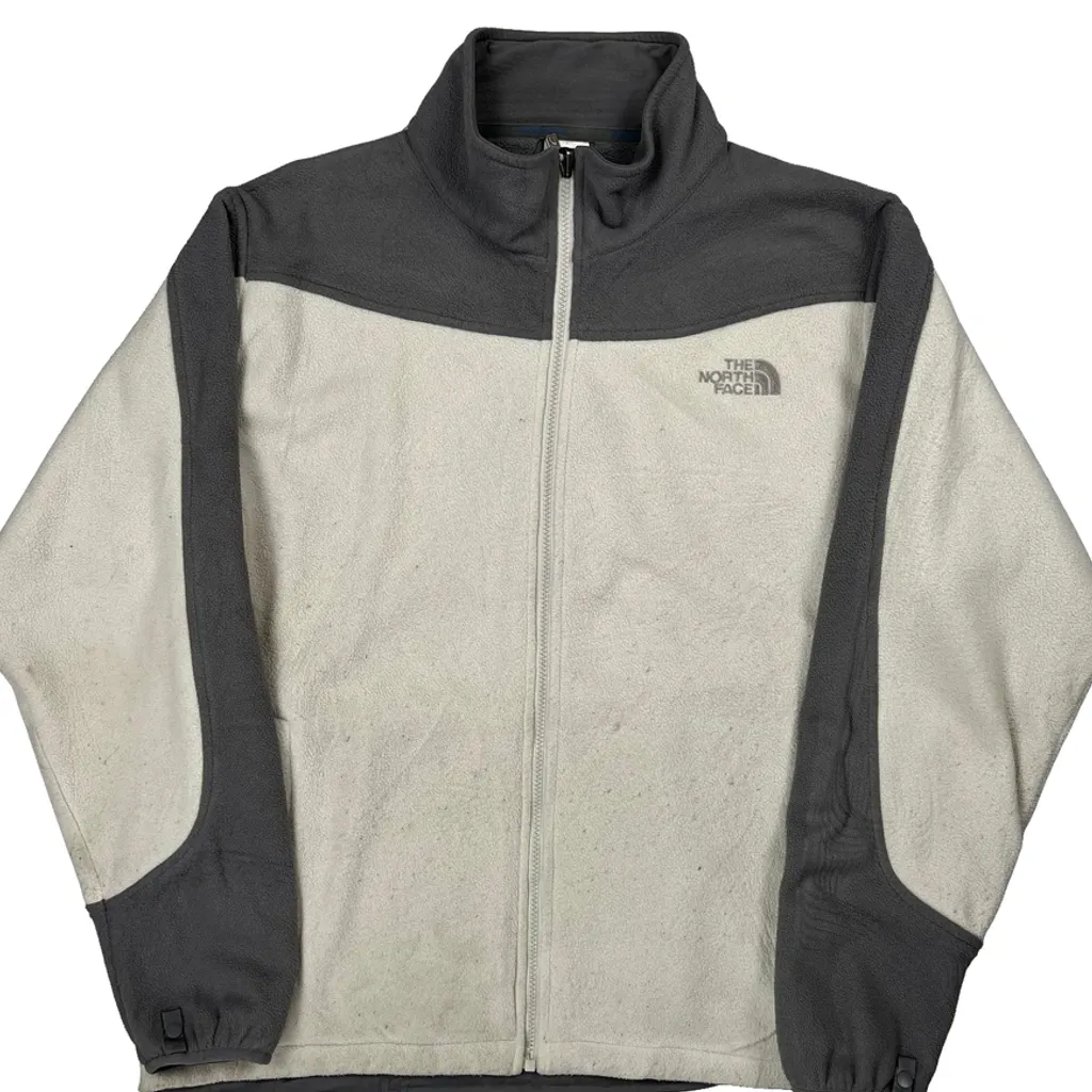 The North Face Fleece Jacket - XL Gray Polyester - Image 4