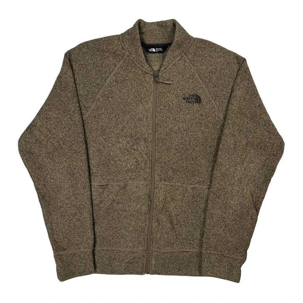 The North Face Fleece Jacket - Medium Green Polyester