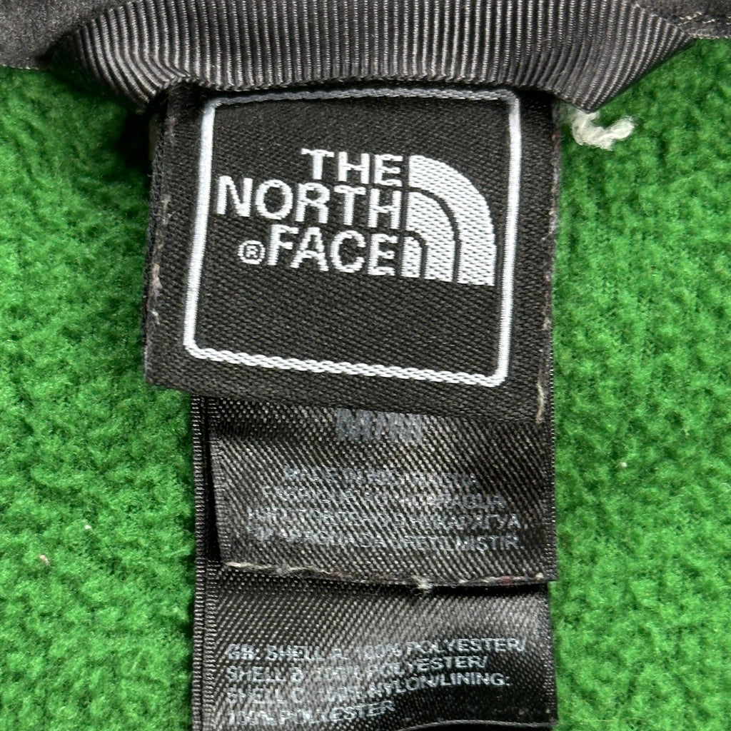 The North Face Fleece Jacket - Medium Green Polyester - Image 3