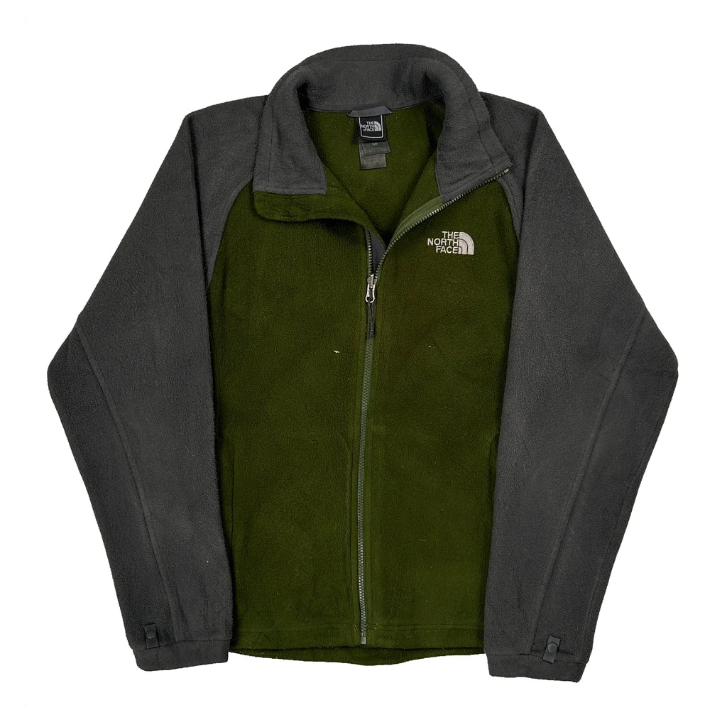The North Face Fleece Jacket - Small Green Polyester