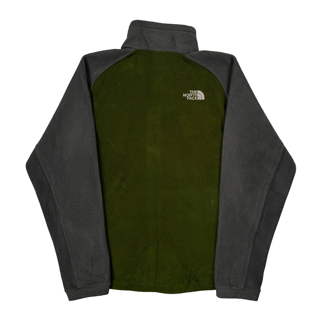 The North Face Fleece Jacket - Small Green Polyester - Image 2