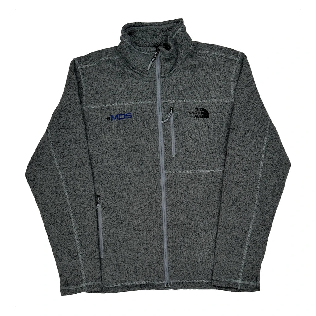The North Face Fleece Jacket - Large Grey Polyester