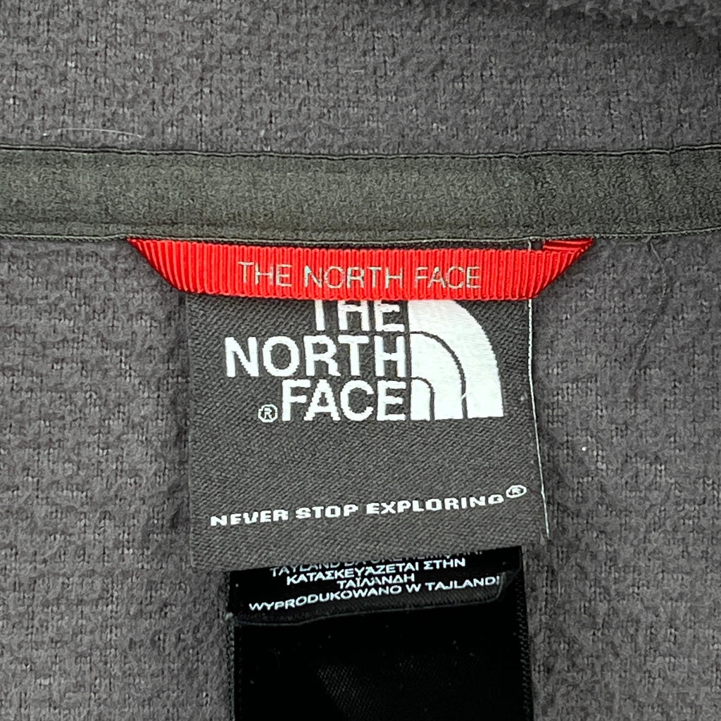 The North Face Fleece Jacket - Large Grey Polyester - Image 3