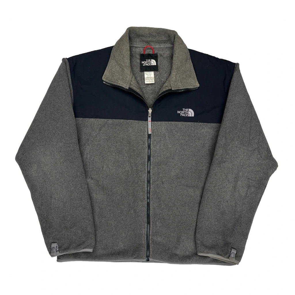 The North Face Denali Fleece Jacket - Large Grey Polyester