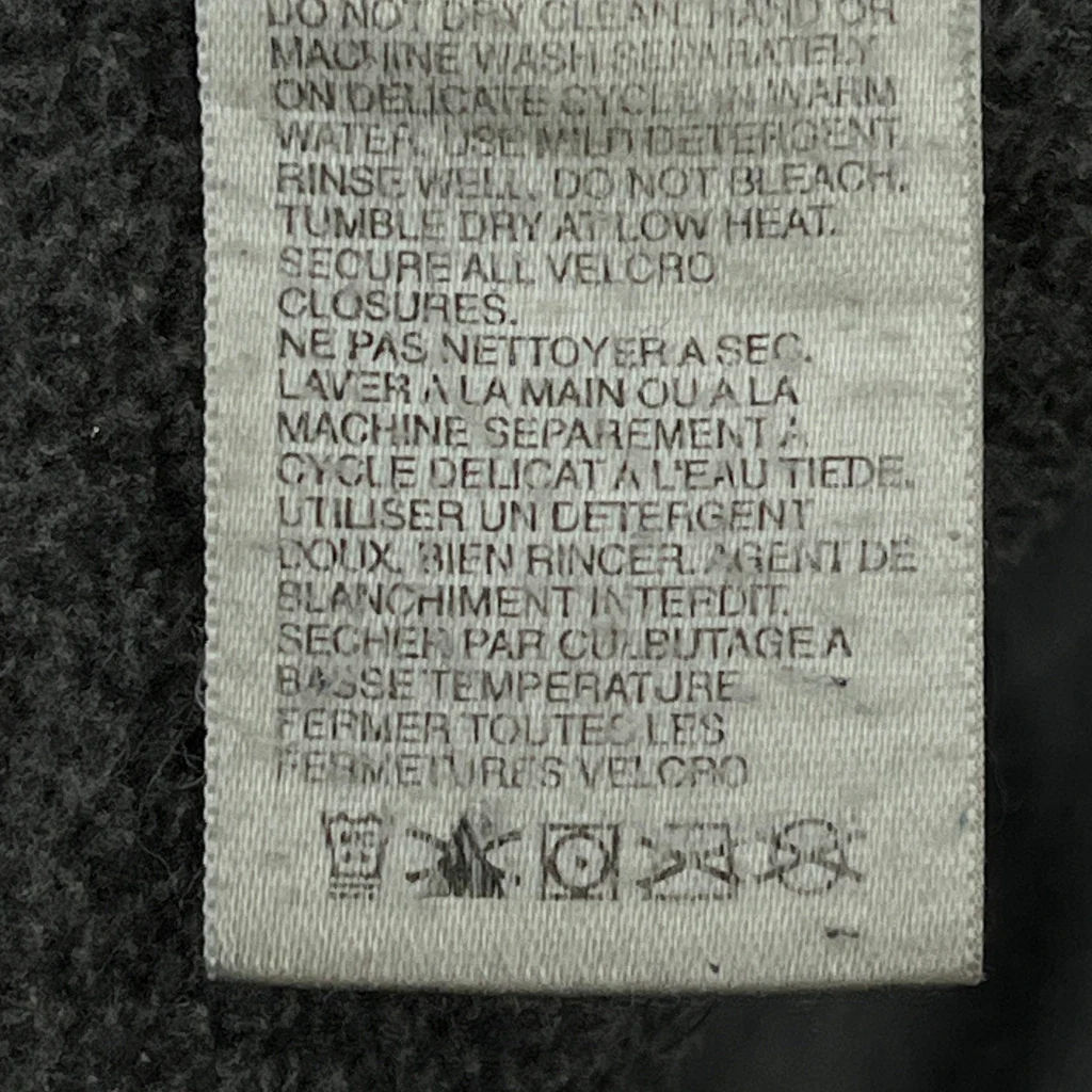 The North Face Denali Fleece Jacket - Large Grey Polyester - Image 4