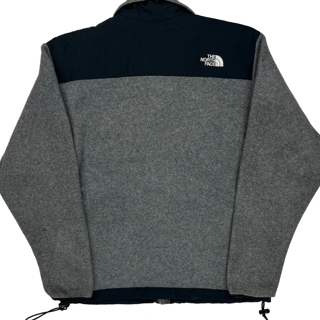 The North Face Fleece Jacket - Large Grey Polyester - Image 5