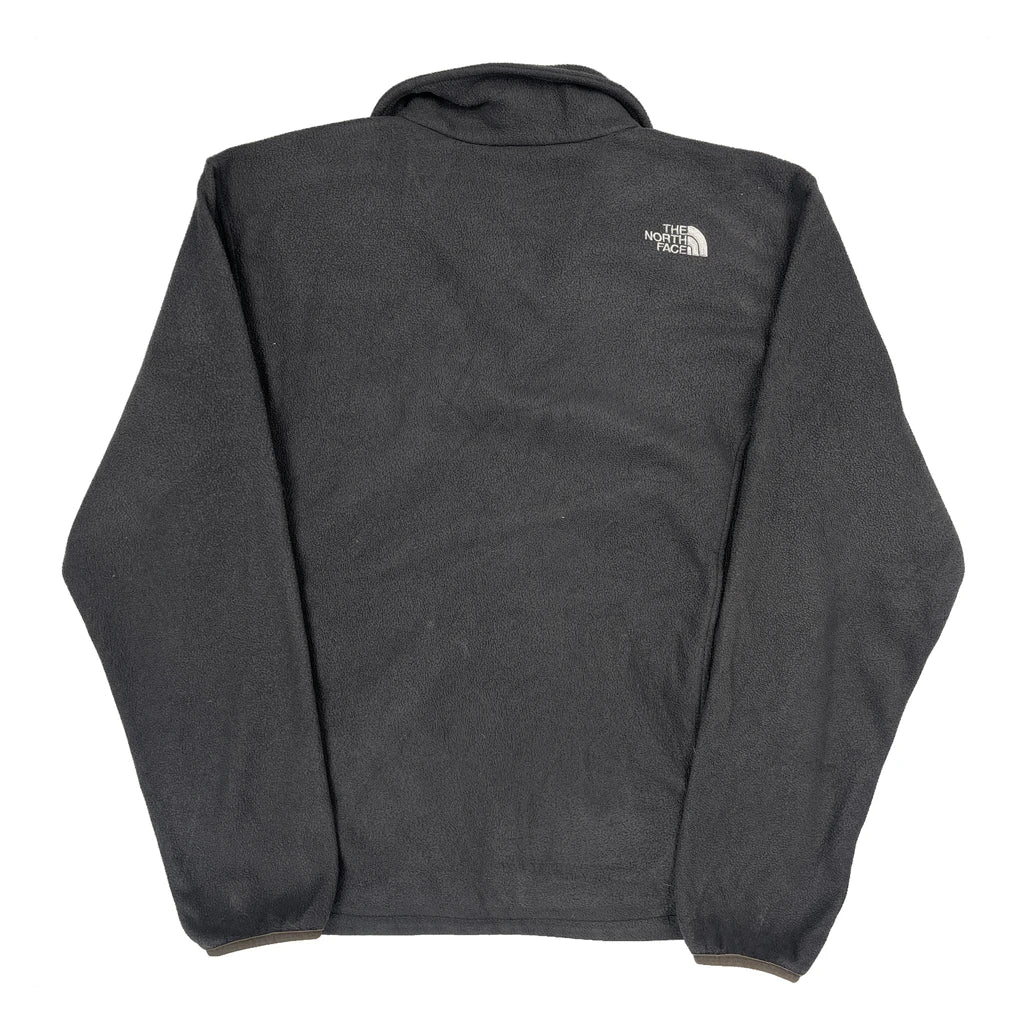 The North Face Fleece Jacket - Large Grey Polyester - Image 2