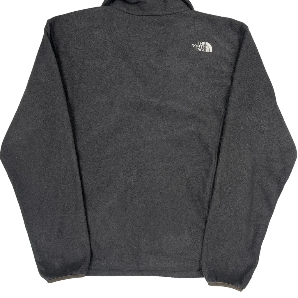 The North Face Fleece Jacket - Large Grey Polyester - Image 6