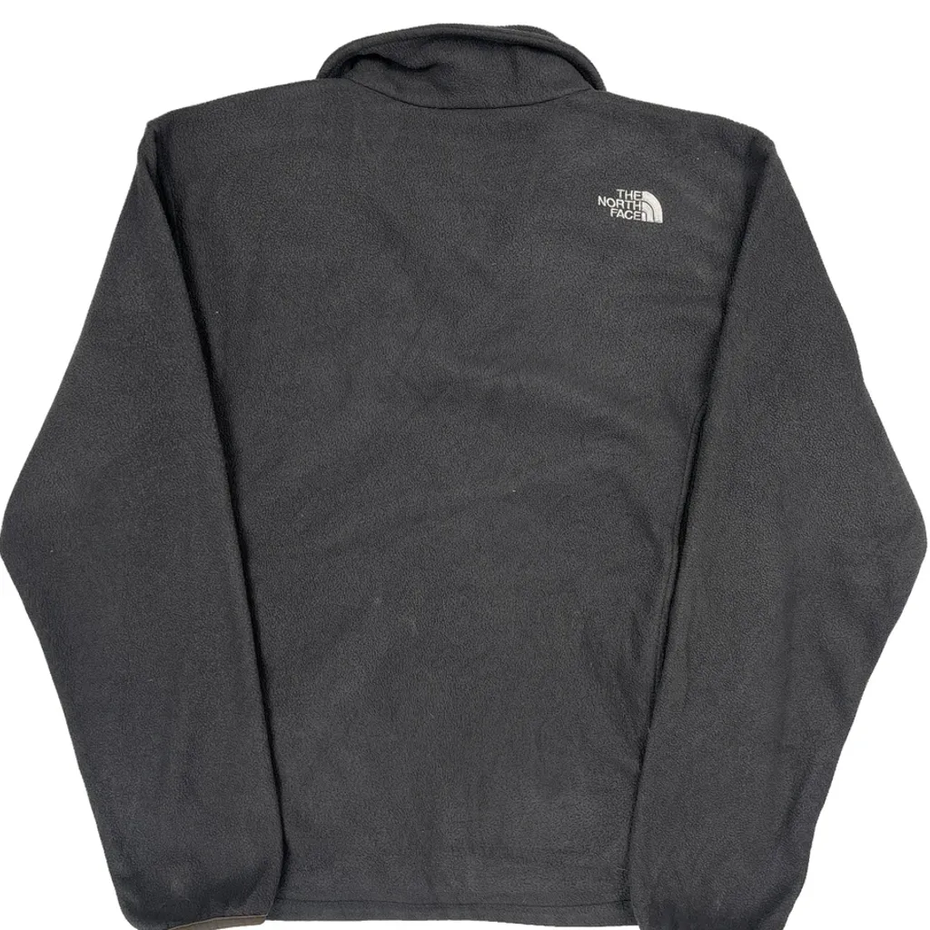 The North Face Fleece Jacket - Large Grey Polyester - Image 7
