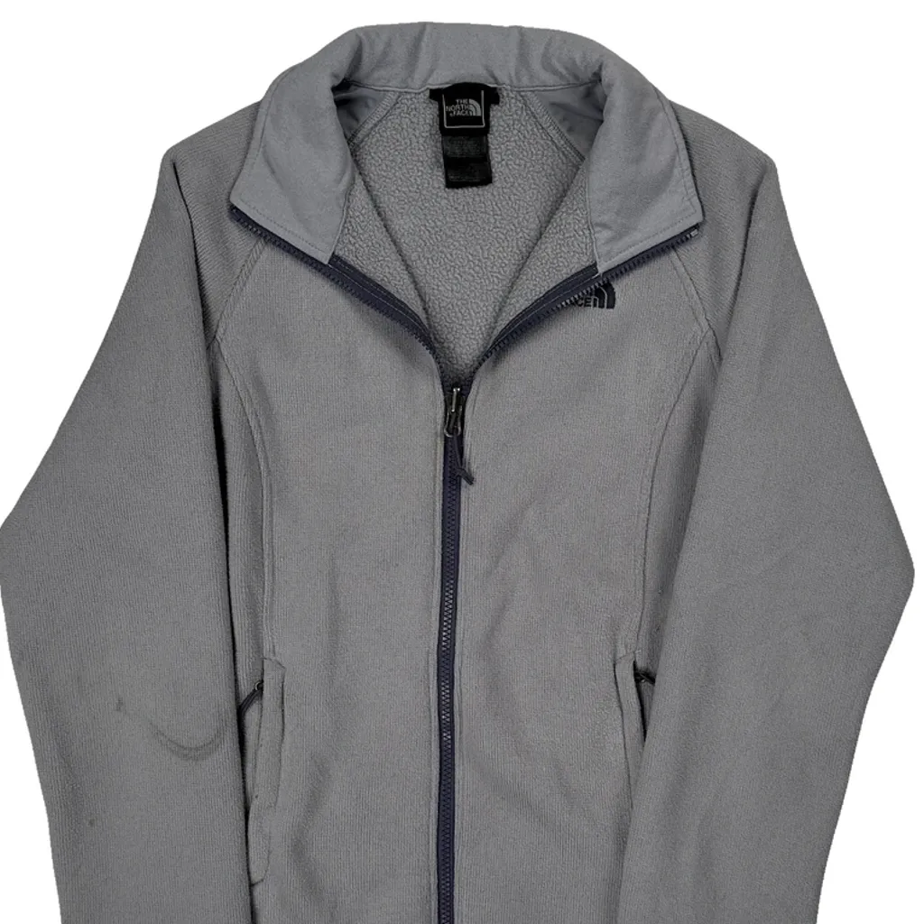 The North Face Fleece Jacket - Medium Grey Polyester - Image 4