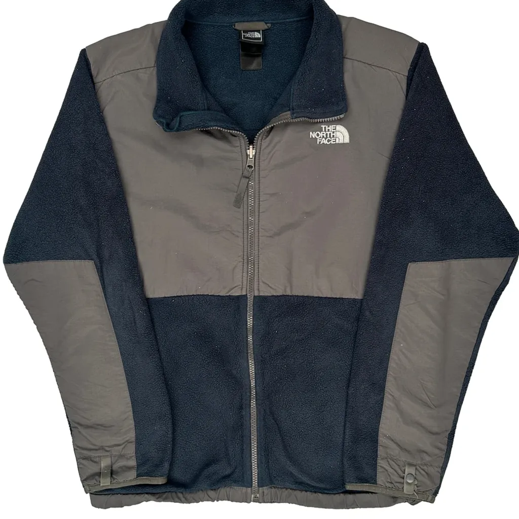 The North Face Denali Fleece Jacket - Medium Grey Polyester - Image 4