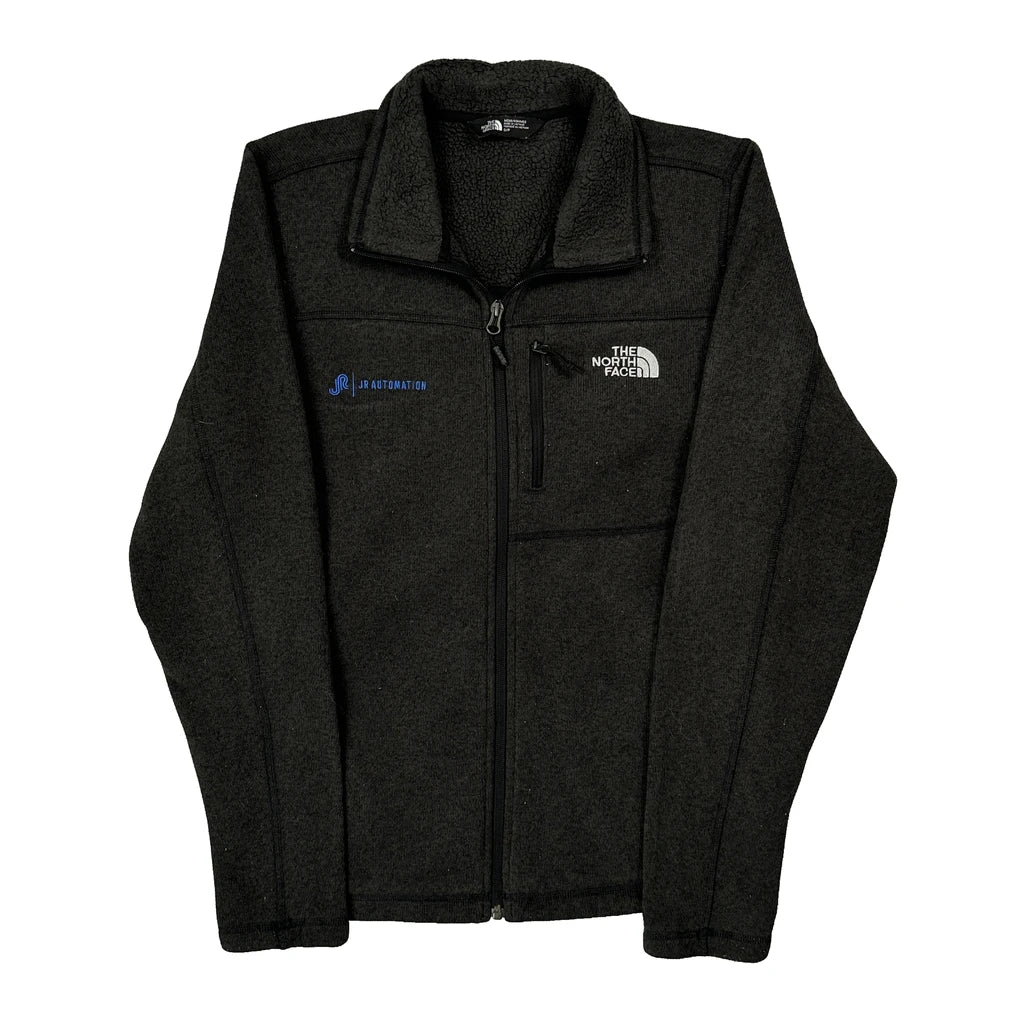 The North Face Fleece Jacket - Small Grey Polyester