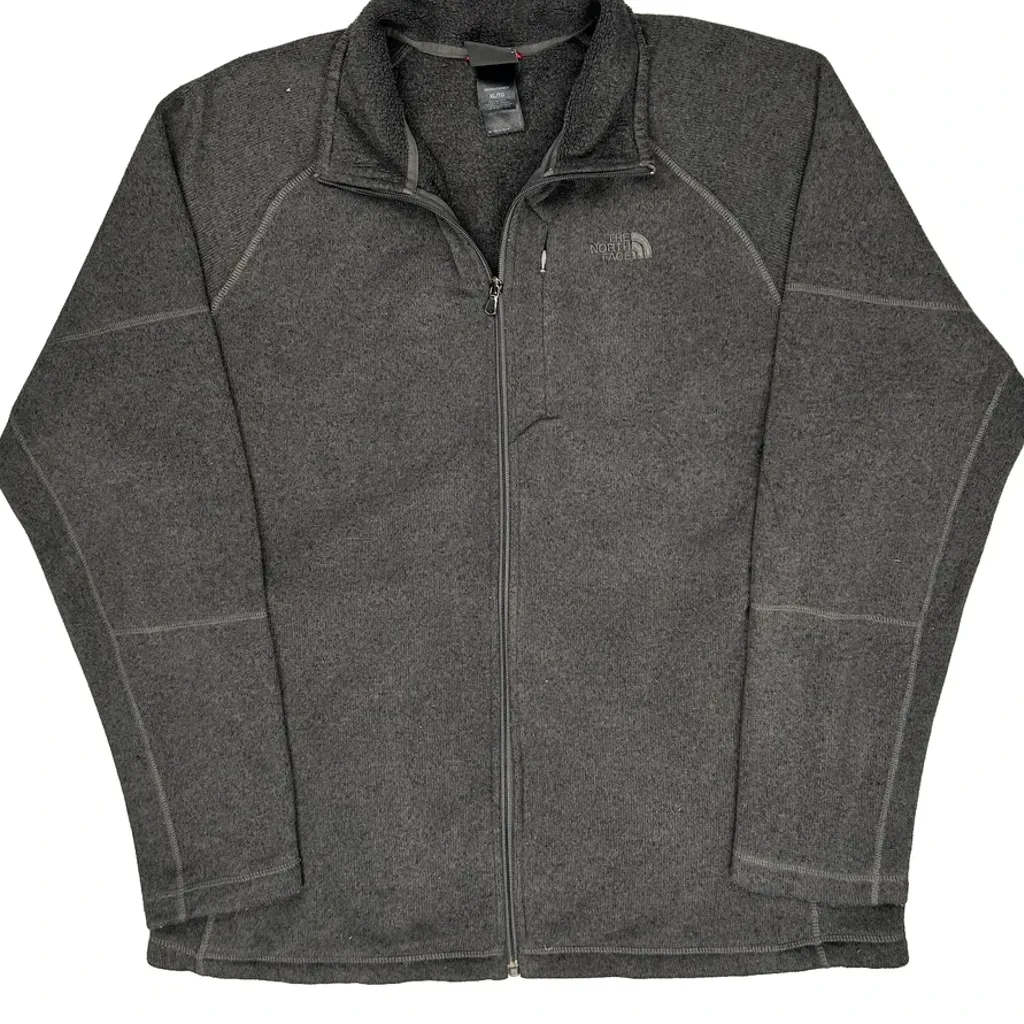 The North Face Fleece Jacket - XL Grey Polyester - Image 6