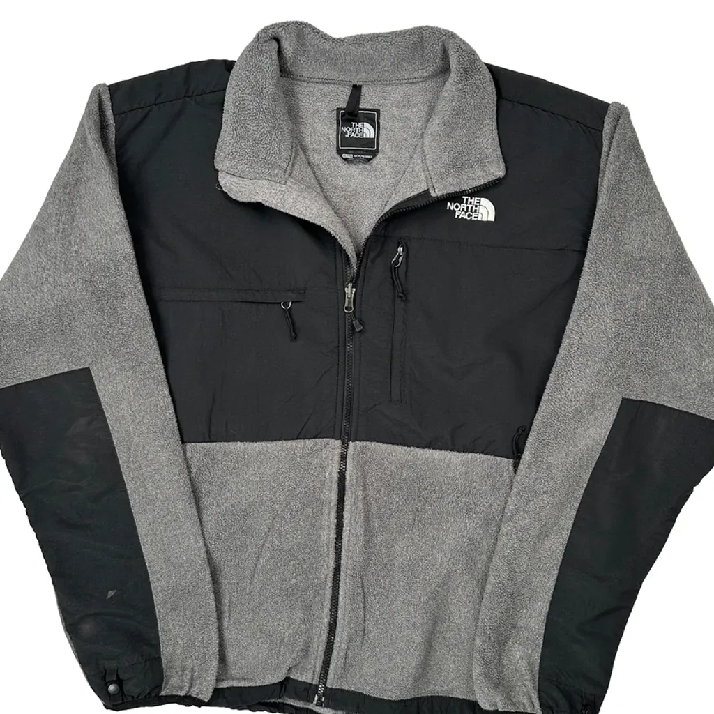 The North Face Denali Fleece Jacket - XL Grey Polyester - Image 4