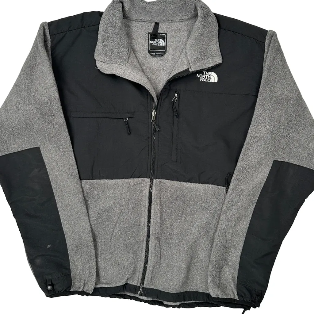 The North Face Denali Fleece Jacket - XL Grey Polyester - Image 5