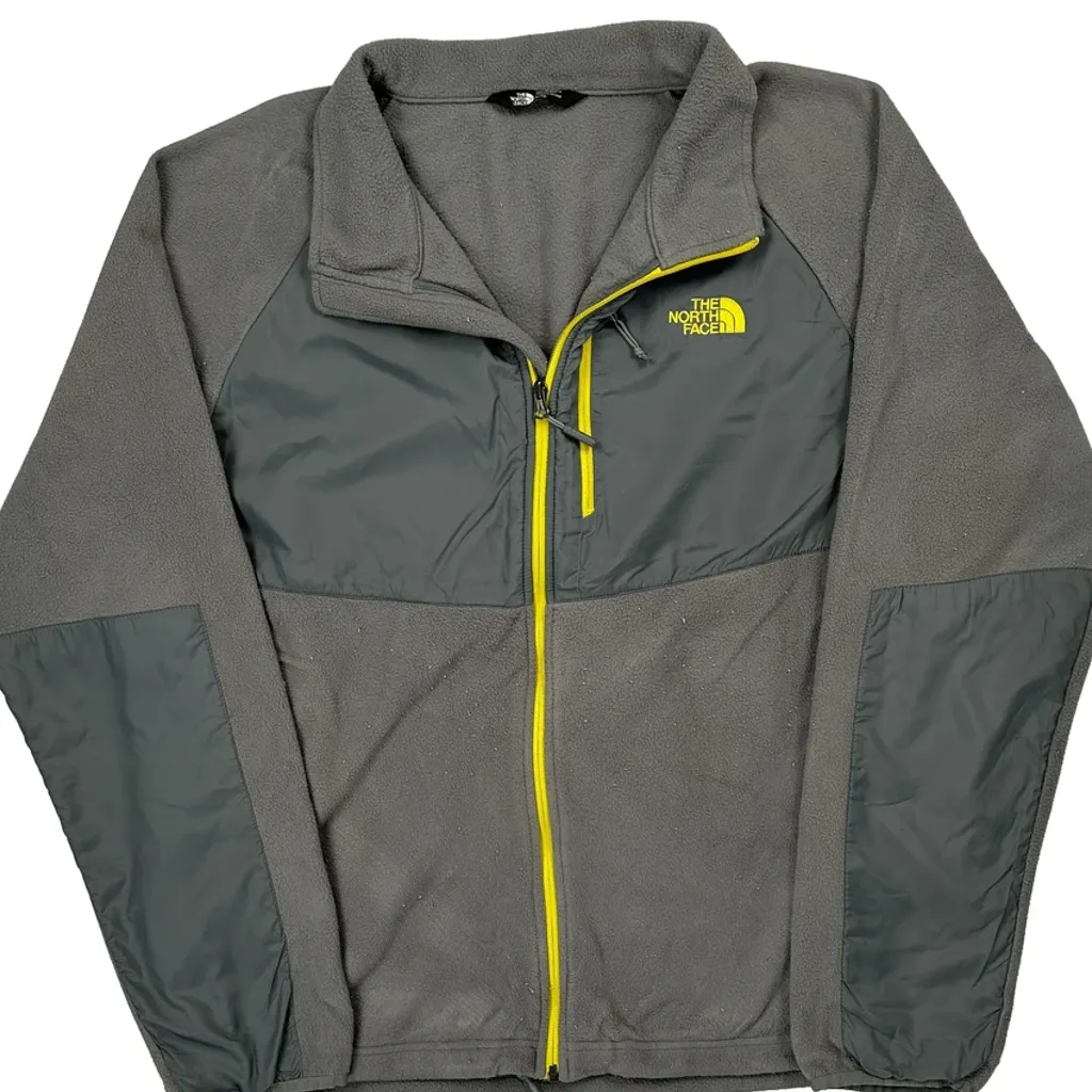 The North Face Denali Fleece Jacket - XL Grey Polyester - Image 5