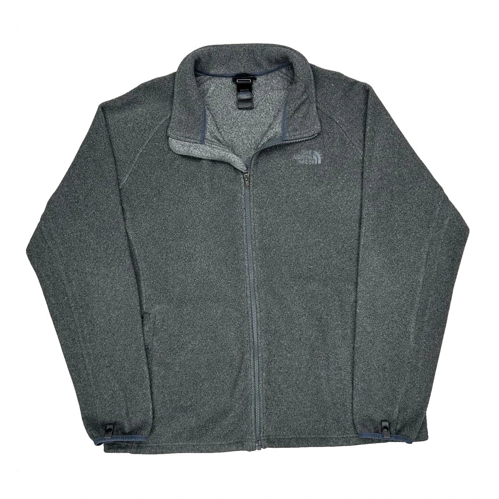 The North Face Fleece Jacket - 2XL Grey Polyester