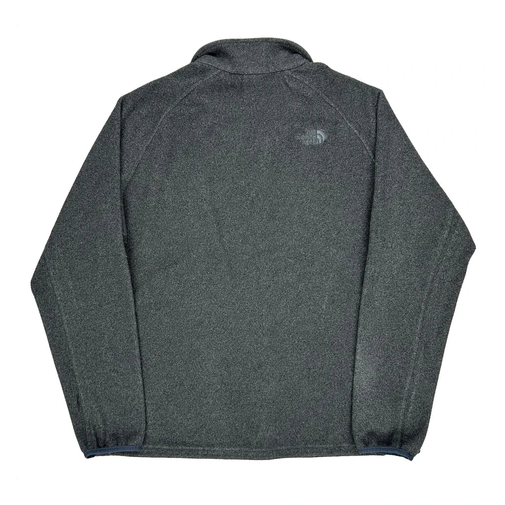 The North Face Fleece Jacket - 2XL Grey Polyester - Image 2