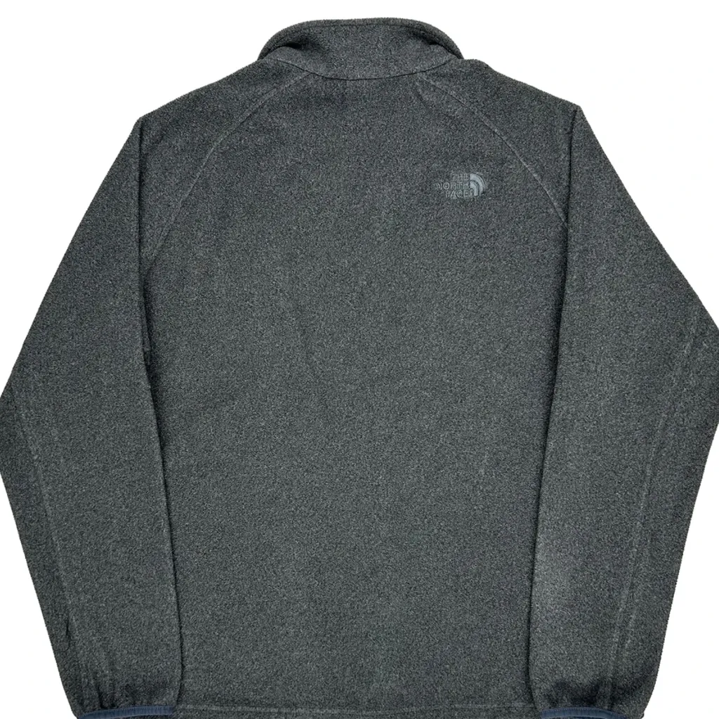 The North Face Fleece Jacket - 2XL Grey Polyester - Image 6
